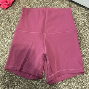 Lululemon align 4” washed mauve short